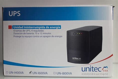 Ups Interactiva Led Unitec Va Cpq Soluciones