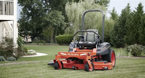 Kubota Z231 Zero Turn Mower Specifications And Technical Data