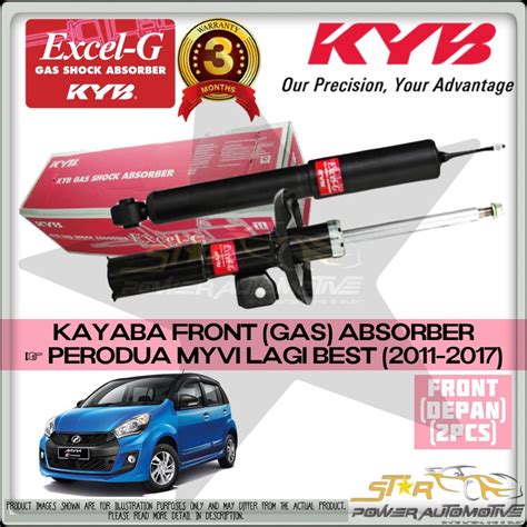 KAYABA KYB EXCEL G Perodua Myvi Icon Lagi Best 2011 2017 Gas Shock