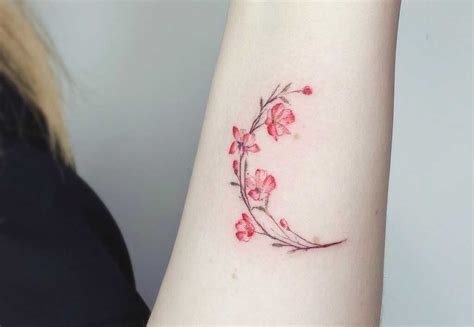 15 Beautiful Cherry Blossom Tattoo Design To Try In 2023 Fashionterest