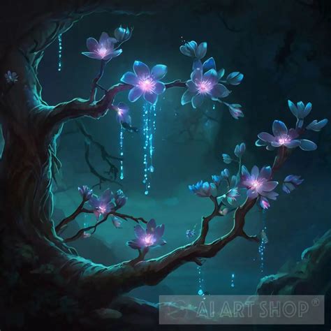 Enchanted Blossoms Ai Art Shop