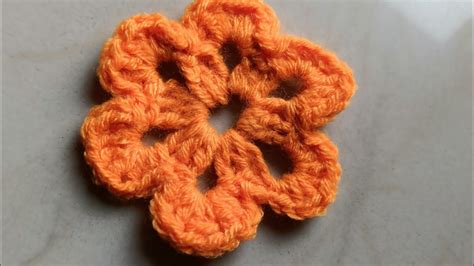 Crochet Flower Design How To Crochet Flower Crochet Beautiful Crochet Flower Youtube