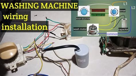 Basic Washing Machine Motor Wiring