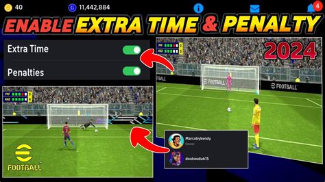 How To Enable PENALTY EXTRA TIME In EFootball 2024 Mobile EFootball