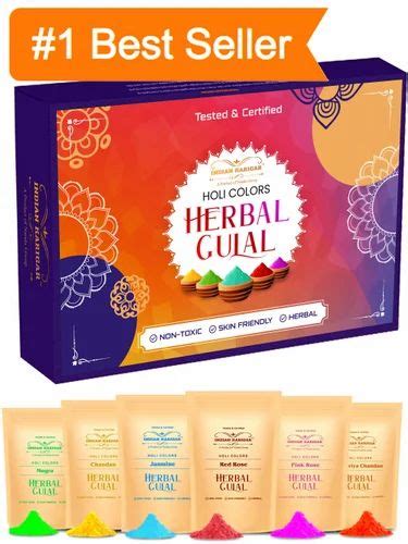 Multicolor Non Toxic Color Indian Karigar Herbal Gulal Holi Gulal Holi