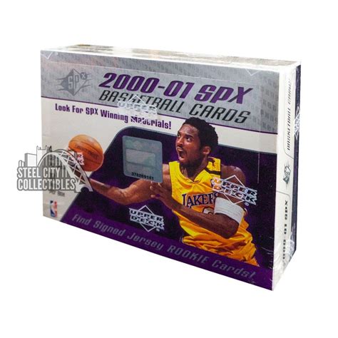 2000 01 Upper Deck Spx Basketball Hobby Box Steel City Collectibles