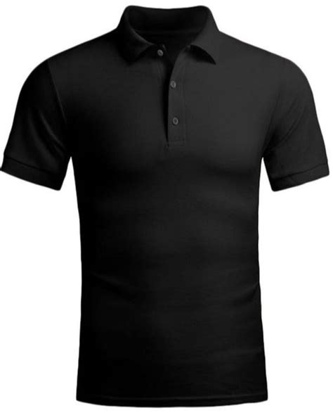 Men Black Plain Polo T Shirt At Rs 250piece Pique T Shirt In Tiruppur Id 2849180280373