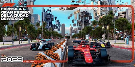 Fórmula 1 Revelan Póster Oficial Del Gp De México Del 2023