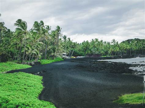 Punaluu Black Sand Beach Kona | Must See & How to Find in Hawaii