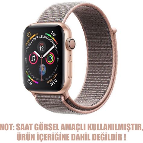 Microsonic Apple Watch Series 8 45MM Hasırlı Kordon Woven Fiyatı