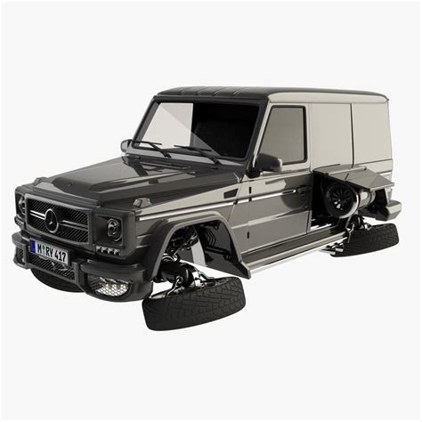 Mercedes-Benz G65 AMG Transforming 3D Model $149 - .c4d .fbx .obj .max ...