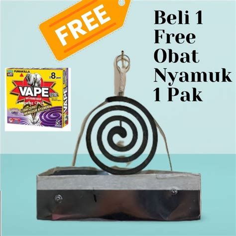 Tunggal Beli Gratis Obat Nyamuk Pak Tatakan Obat Nyamuk Bakar