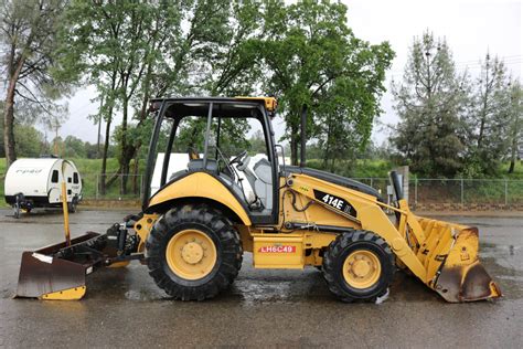 2007 Cat 414e Skip Loader Used 2007 Cat 414e Skip Loader