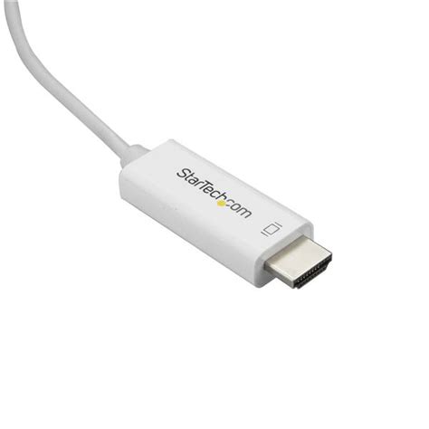 Usb C To Hdmi Cable K At Hz White M Ft Startech