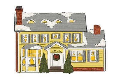 Griswold's House II Canvas Art Print by Ephrazy Graphics | iCanvas