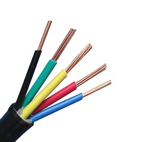 Flexible Multi Cores Cables PVC PE XLPE Silicone Coated Electric Wire