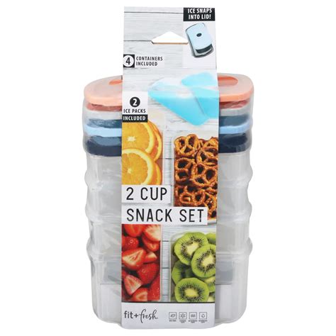 Fit Fresh Cup Smart Portion Shop Food Storage At H E B