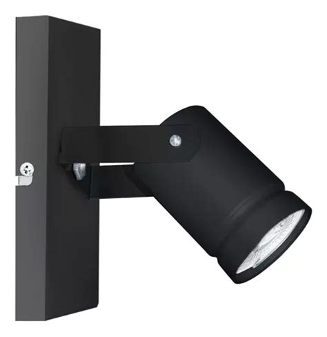 Lampara Pared Spot Cabezal Movil Tacho Apto Led Gu10 Teatro