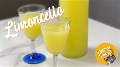 Receta De Limoncello Casero YouTube