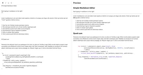 Github Renyitan Markdown Editor Simple Markdown Editor Previewer