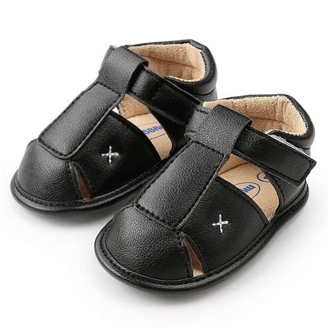 Sandalias de piel auténtica para bebés zapatos de verano calzado de