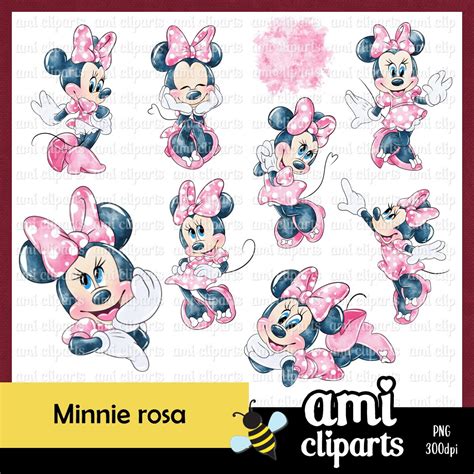 Kit Digital Minnie Rosa Elo Produtos Especiais