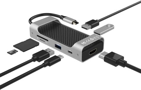 Amazon Ruishion Hub Usb C Adaptador Multipuerto Concentrador Usb