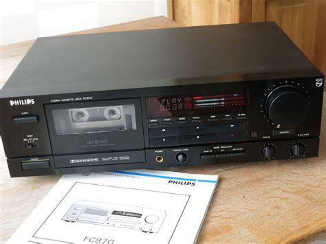 Philips Head Stereo Cassette Deck Fc Hifi Music System