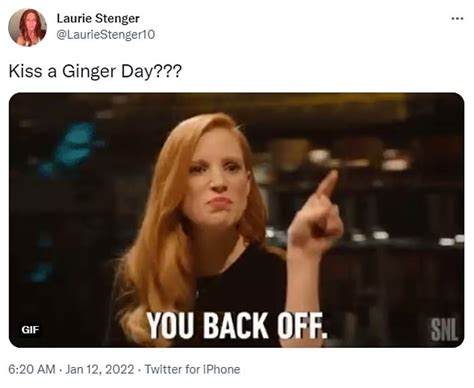 The Internet Celebrates National Kiss A Ginger Day With Waves Of