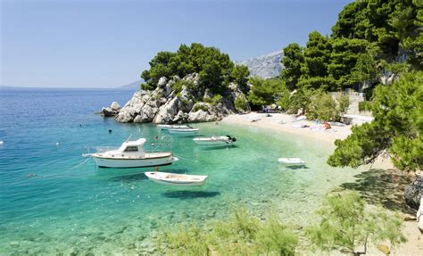 Podrace Beach In Brela Croatia Best Beaches Europe Best Beaches In