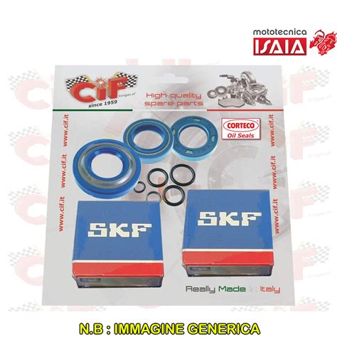 Kit Revisione Albero Motore Con Paraoli Corteco Vespa 50 Mototecnica