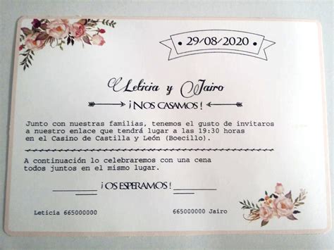 Invitaciones De Boda Frases Originales Hechos Us