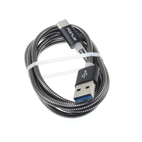 Type C 3ft Metal Usb Cable For Galaxy Note 10plus Charger Cord Power