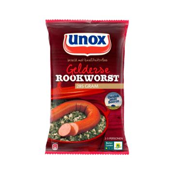 Unox Gelderse Rookworst G Bestellen Jumbo