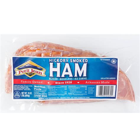 Ham, EZ Carve Boneless Smoked – Petit Jean Meats