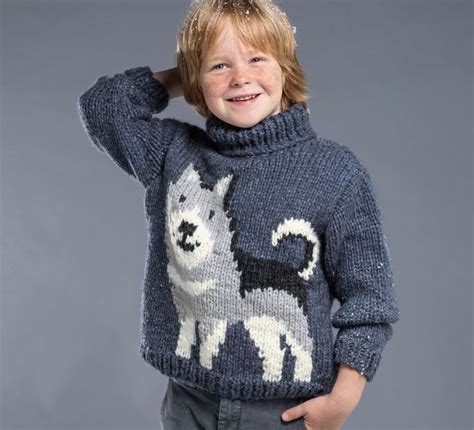 Tellement Mignon Ce Pull Pour Enfant Au Motif Loup Une Parfaite