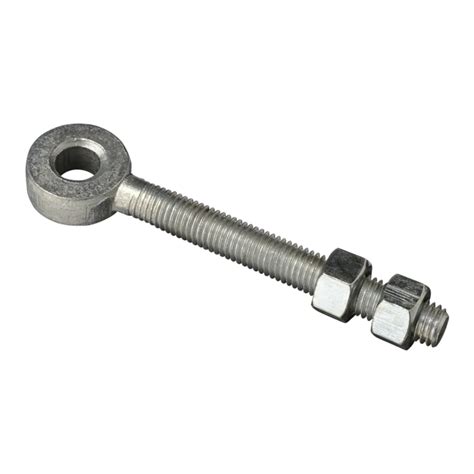 Adjustable Zinc Plated Eye Bolt Composite Fencing And Decking