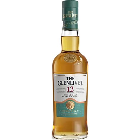 The Glenlivet 12 Year Old Single Malt Scotch Whisky Bottle 375 Ml