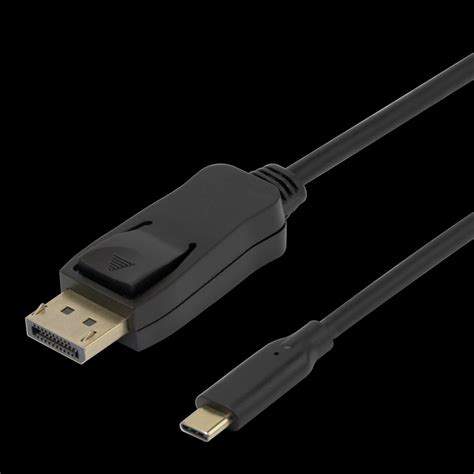 Deltaco USB C DisplayPort Kabel Toveis 8K 7680x4320 60Hz 1m