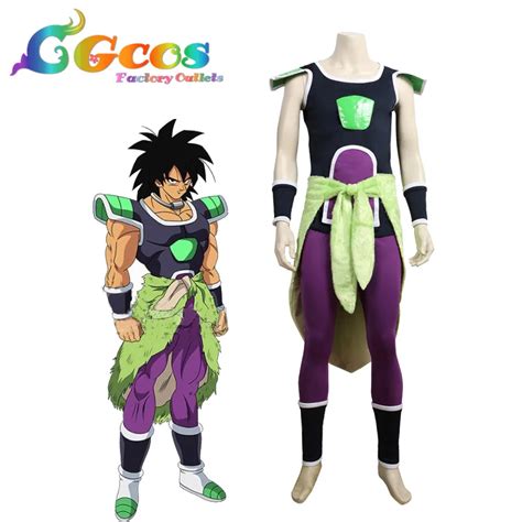 Cgcos Cosplay Costume Dragon Ball Super Broly Broly Anime Uniform