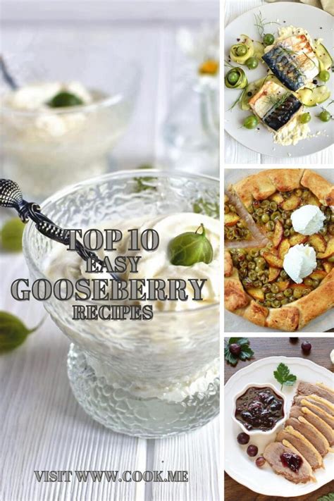 TOP 10 Gooseberry Recipes - Cook.me Recipes