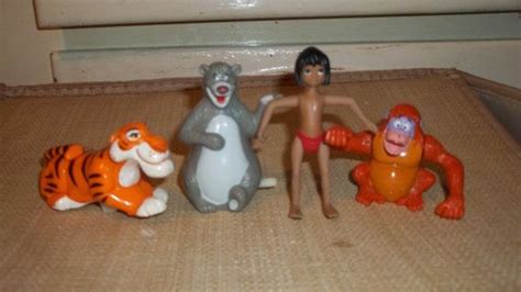 Lot Of Disney The Jungle Book Figures Cake Toppers Mowgli Baloo