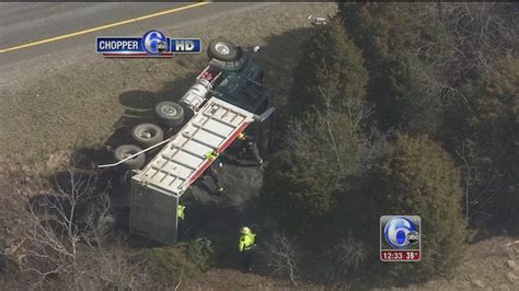 Dump Truck Crashes And Overturns In Millville Nj 6abc Philadelphia