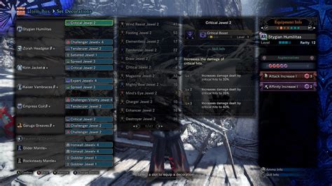 My Build For The New Stygian Zinogre Hbg Rmonsterhunterworld