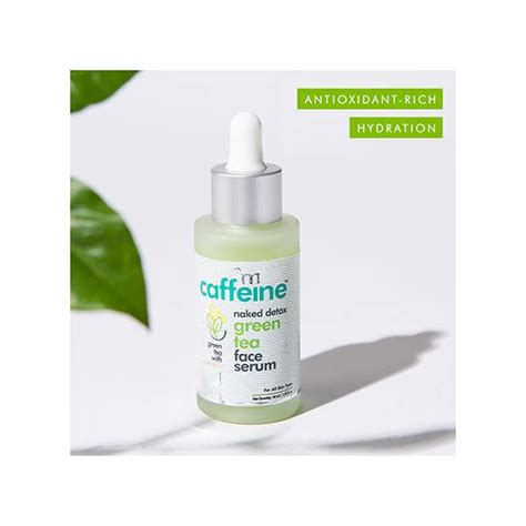 MCaffeine Naked Detox Hydrating Green Tea Face Serum 40 Ml JioMart