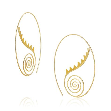 Dulong Fine Jewelry Thera Earrings in Gold — UFO No More