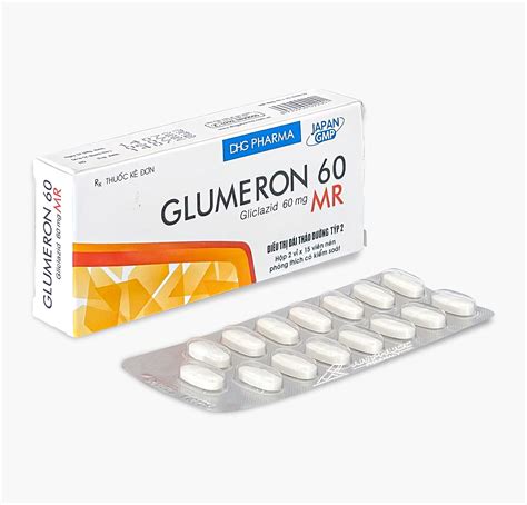 Thuốc Glumeron 60mg Gliclazide Hộp 30 viên