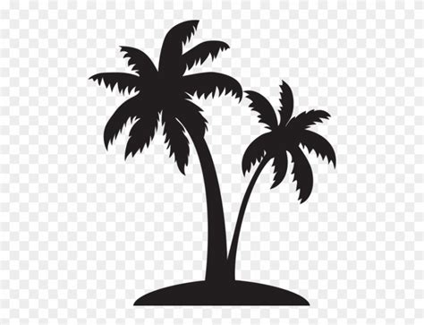 Palm Tree Silhouette Digital Clipart Images Clipart Design Images