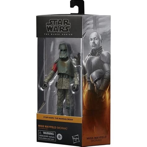 Figura Star Wars The Black Series The Mandalorian Migs Mayfeld Morak