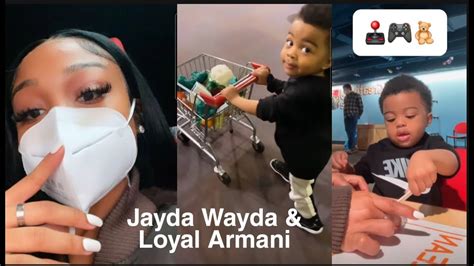 Jayda Wayda Plays With Son Loyal Armani Lil Baby Jayda Cheaves And